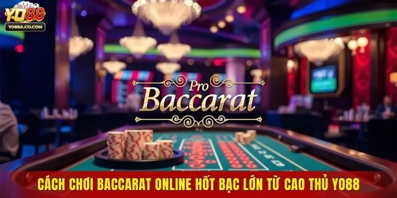 Cách Chơi Baccarat Online Hốt Bạc Lớn Từ Cao Thủ Yo88