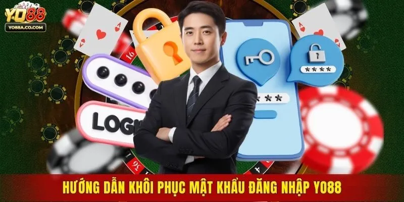Hướng dẫn khôi phục mật khẩu đăng nhập Yo88